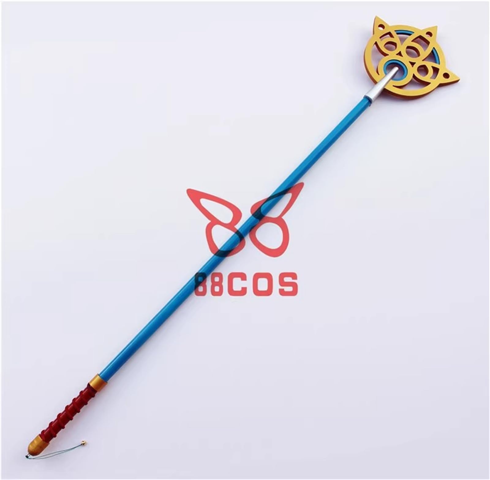Amazon.co.jp: 【Azuiblc】ユウナ 杖 150CM 武器 PVC製 3つ割り 召喚士